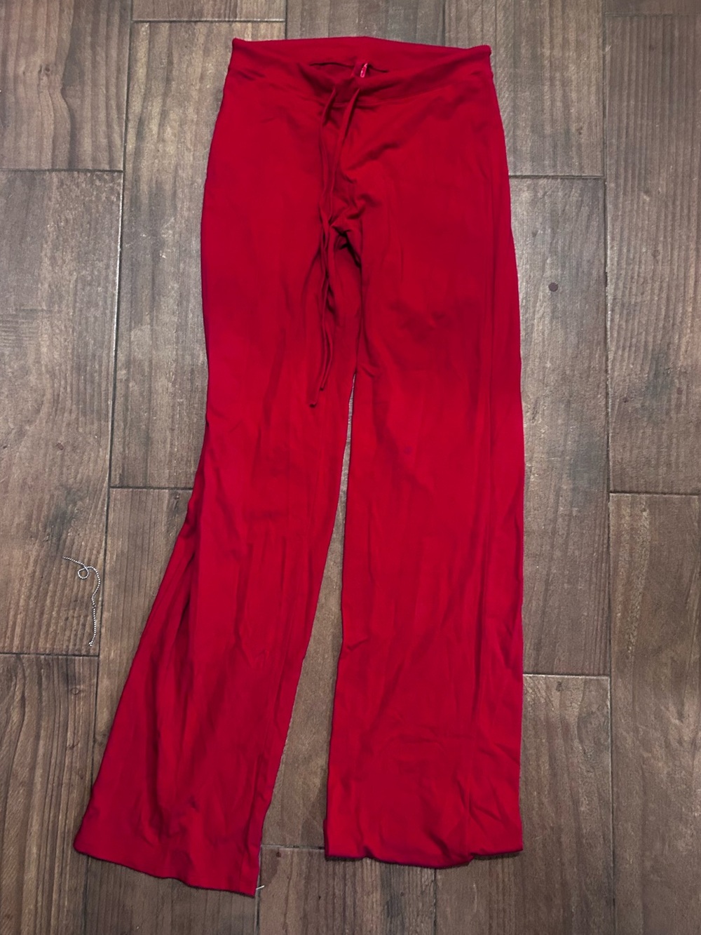 SKIMS Red Drawstring Lounge Pants